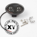 10W LED叉車燈 安全作業(yè)警示燈 大紅光/大藍(lán)光聚光燈 9V-80V適用
