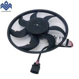 適用于奧迪Q7保時捷途銳散熱器風扇電子扇7L0959455F 95562413400