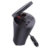 雙USB2.4A150W車載逆變器 12V轉(zhuǎn)220V電源轉(zhuǎn)換器升壓器+點(diǎn)煙器擴(kuò)展