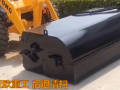 裝載機(jī)清掃車 鏟車改裝掃地機(jī) 噴霧除塵清掃機(jī) (344播放)