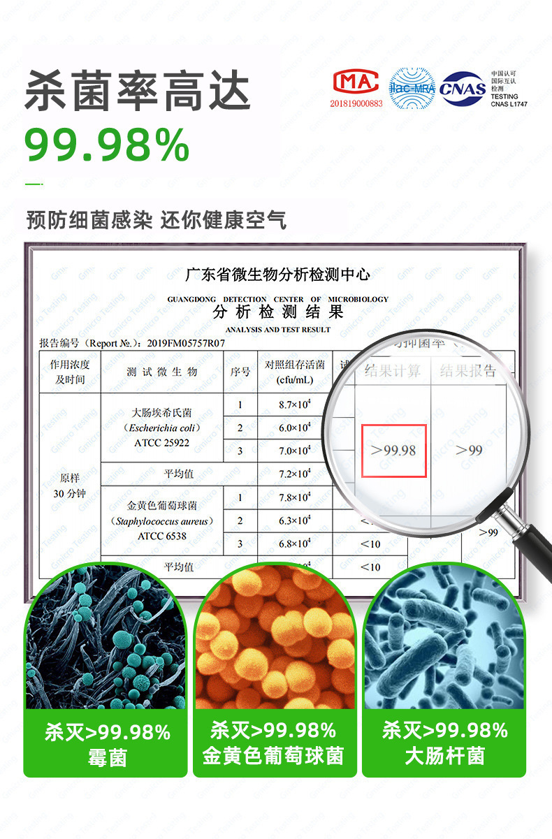殺菌報(bào)告