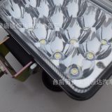 批發(fā)12V—80V通用LED45W五寸方燈卡車前照燈收割機(jī)拖拉機(jī)改裝大燈