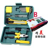 車載維修工具包 汽車應(yīng)急組合套裝組合工具箱五金工具11件套 廠家