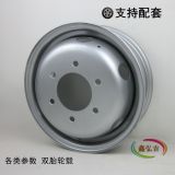 各類(lèi)車(chē)型原車(chē)款 14*4.5 5*139.7 6*150 6*160真空雙胎輪轂鋼圈