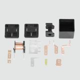廠家供應(yīng)12V/24V40A汽車繼電器四腳含插座塑背汽車繼電器全套配件