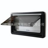 2021房車-旅行車-露營(yíng)車車窗 鋁框帶遮陽簾上下推拉窗