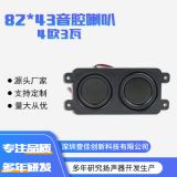 腔體喇叭4歐3W家用電器全音域音腔喇叭帶電線改裝揚(yáng)聲器藍(lán)牙音箱