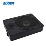 廠家直銷汽車低音炮超薄10寸 大功率車載有源音響改裝12V小鋼炮