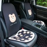 汽車內(nèi)靠枕腰靠背墊背護(hù)腰靠墊車載座椅腰墊卡通裝飾套裝可愛抱枕