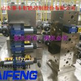 液壓折彎機WC67Y二通插裝閥集成系統(tǒng)