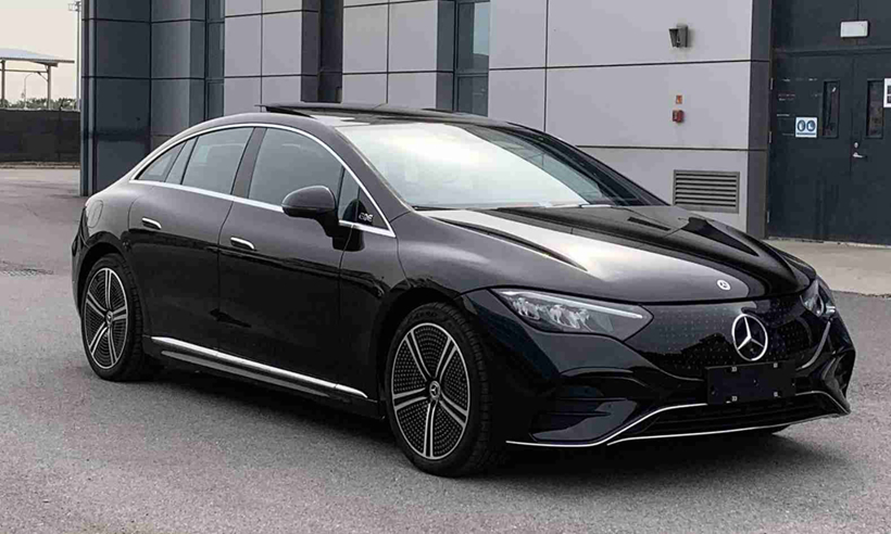 北京奔馳第400萬輛整車下線，這臺車正是奔馳EQE！