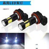 廠家直銷(xiāo)新款 汽車(chē)霧燈LED H8 36SMD 3030聚光高亮透鏡改裝燈 h11
