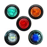 工廠供應(yīng)3LED卡車邊燈 3/4英寸卡車信號燈12v巴士邊燈24v船舶邊燈