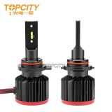 跨境貨源G12 9012汽車燈泡led headlight前照燈一體式風(fēng)扇頭燈ZES