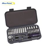 藍(lán)點(diǎn)Blue-Point29件公制套筒汽修工具組套 1/4系列 BLPATSM1429
