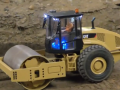 壓路機和推土機在運輸道路上作業(yè) (306播放)