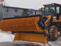 裝載機(jī)式清雪車 柴油版除雪車 鏟車改裝掃雪機(jī) (353播放)